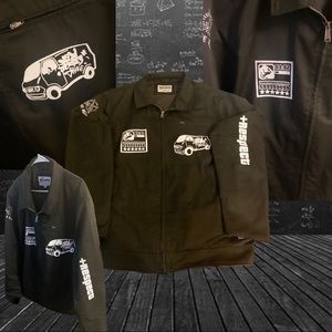 Custom mechanic jacket slim fit cut